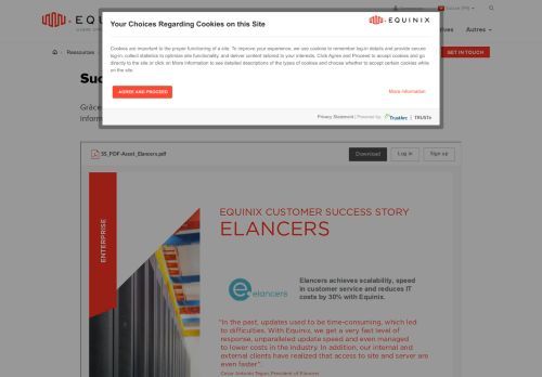 
                            12. Elancers Customer Success Story | Equinix