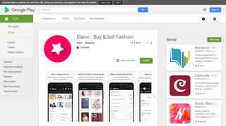 
                            2. Elanic - Buy & Sell Fashion - Apps on Google Play