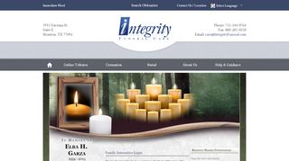 
                            11. Elba Garza Login - Houston, Texas | Integrity Funeral Care