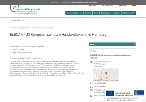 
                            13. ELBCAMPUS Kompetenzzentrum Handwerkskammer Hamburg ...