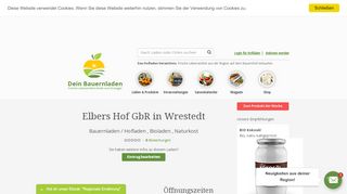 
                            7. Elbers Hof GbR: Einkaufen im Bauernladen in Wrestedt, Bioladen ...