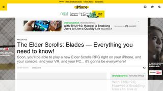 
                            11. Elder Scrolls: Blades: Everything you need to know! | iMore