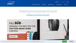 
                            4. Eldes Alarms: smart home security solutions
