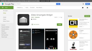 
                            10. Eldes Smartgate Widget – Apps no Google Play