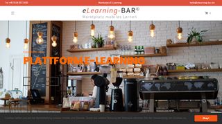 
                            9. eLearning-BAR | Marktplatz mobiles Lernen | Mobiles | Flexibel | Effizient