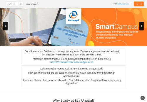 
                            3. Elearning ESA Unggul