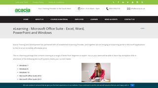 
                            7. eLearning - Microsoft Office Suite - Excel, Word, PowerPoint and ...