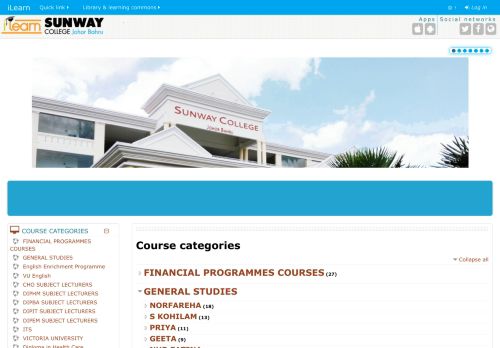 
                            2. eLearning - Sunway College Johor Bahru