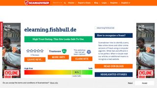 
                            10. elearning.fishbull.de - Scamadviser.com