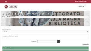 
                            13. elearning.uniroma1.it: Facoltà