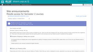 
                            5. elearn.usp.ac.fj: Moodle access for Semester 2 courses
