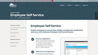 
                            3. eLeave with Advanced Employee Self Service, Singapore - Deskera