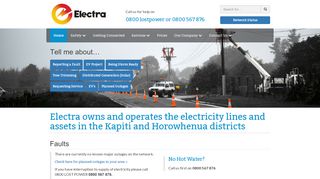 
                            5. Electra: Electricity lines and assets in Kapiti and Horowhenua