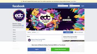 
                            11. Electric Daisy Carnival (EDC) - Home | Facebook