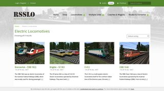 
                            8. Electric Locomotives | RSSLO.com