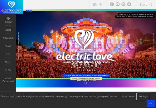 
                            13. Electric Love - Electro, Dubstep & House Festival in Salzburg