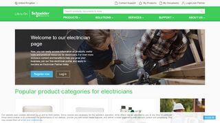
                            7. Electricians: Become our partner and log in | Schneider Electric