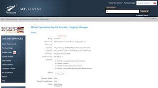 
                            11. Electricity Authority - Market Operations Service Provider Registry ...