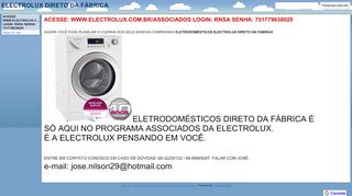 
                            3. ELECTROLUX DIRETO DA FÁBRICA - Google Sites