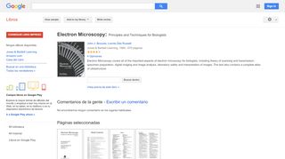 
                            11. Electron Microscopy: Principles and Techniques for Biologists - Resultado de Google Books