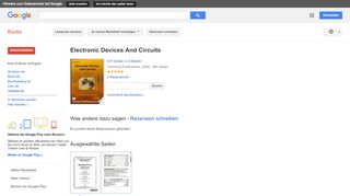 
                            11. Electronic Devices And Circuits - Google Books-Ergebnisseite