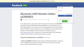 
                            12. Electronic GSIS Member Online (eGSISMO) | Facebook