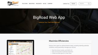 
                            3. Electronic log auditing with fleet management Web App » BigRoad