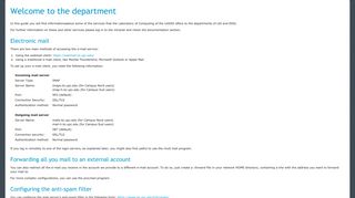 
                            7. Electronic mail - Intranet UGDSI - UPC