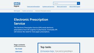 
                            7. Electronic Prescription Service - NHS Digital