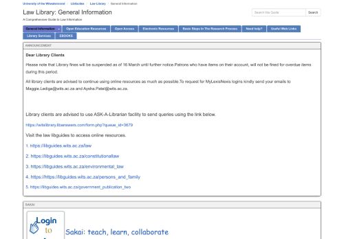 
                            13. Electronic Resources - Law Library - LibGuides at University of the ...