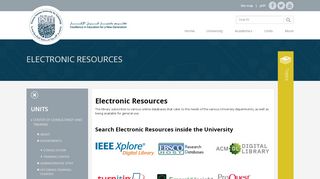 
                            7. Electronic Resources | PSUT
