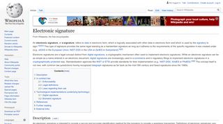 
                            6. Electronic signature - Wikipedia