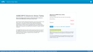 
                            6. Electronic Stress Tables: Login