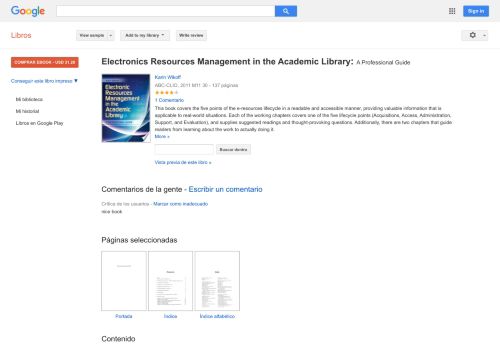 
                            11. Electronics Resources Management in the Academic Library: A ...