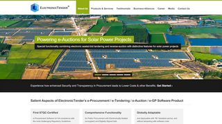 
                            6. ElectronicTender.com - Home Page