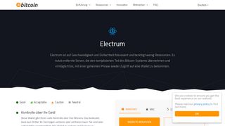 
                            4. Electrum - Desktop - Windows - Wählen Sie Ihre Wallet - Bitcoin