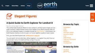 
                            11. Elegant Figures - A Quick Guide to Earth Explorer for Landsat 8