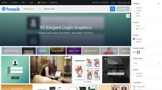 
                            4. Elegant Login Vectors, Photos and PSD files | Free Download - Freepik