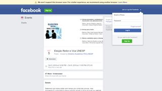 
                            11. Eleição Reitor e Vice UNESP - Facebook