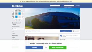 
                            7. Elektro Seiwert GmbH - Startseite | Facebook