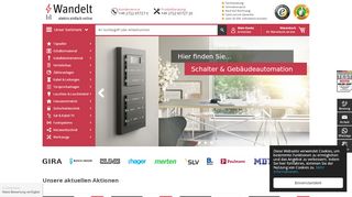 
                            11. Elektromaterial günstig kaufen: Elektro Wandelt Online-Shop