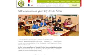 
                            6. Elektronický informační systém školy - EdooKit ZŠ Lesní