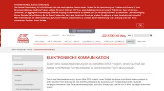 
                            5. Elektronische Kommunikation | Generali Gruppe Österreich