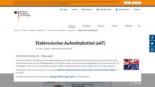 
                            1. Elektronischer Aufenthaltstitel - BAMF