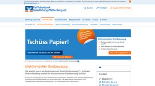 
                            12. Elektronischer Kontoauszug - Raiffeisenbank Geiselhöring ...