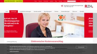 
                            12. Elektronischer Kostenvoranschlag | RZH Rechenzentrum für ...