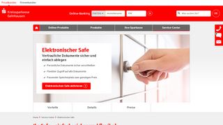 
                            7. Elektronischer Safe | Kreissparkasse Gelnhausen