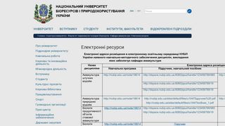 
                            2. Електронні ресурси - НУБіП України
