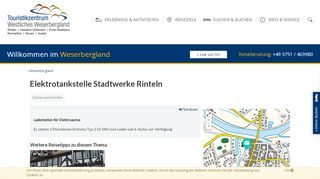 
                            13. Elektrotankstelle Stadtwerke Rinteln - westliches-weserbergland.de