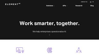 
                            4. Element AI: Global AI Software Provider